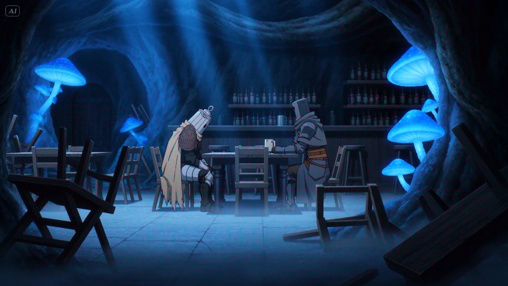 Serrure et Lanterne dans une taverne souterraine, Lost Garden