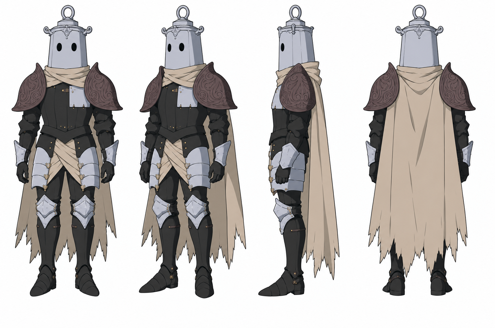 Lanterne, webtoon model sheet